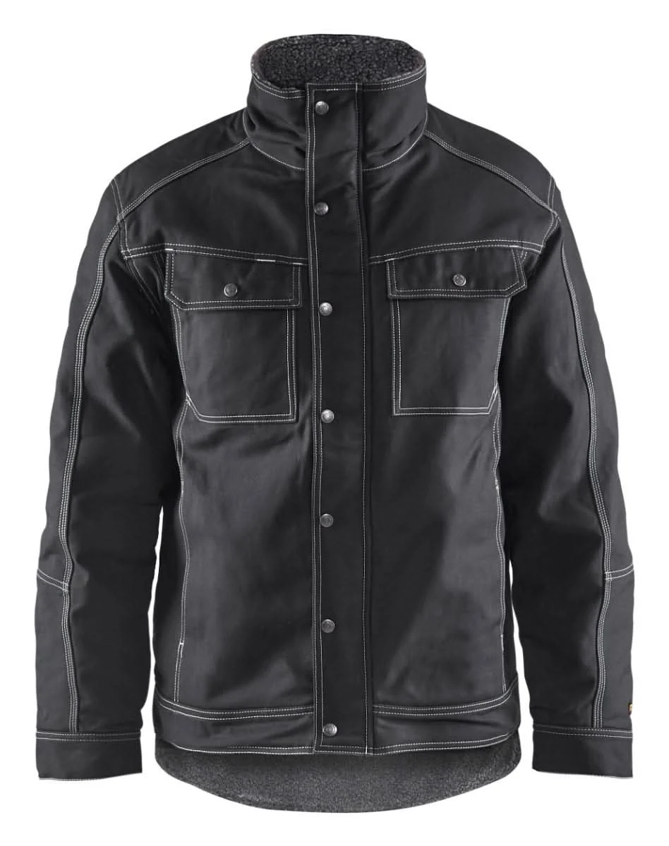 Blaklader 48161370 Toughguy Pile Lined Jacket, Black