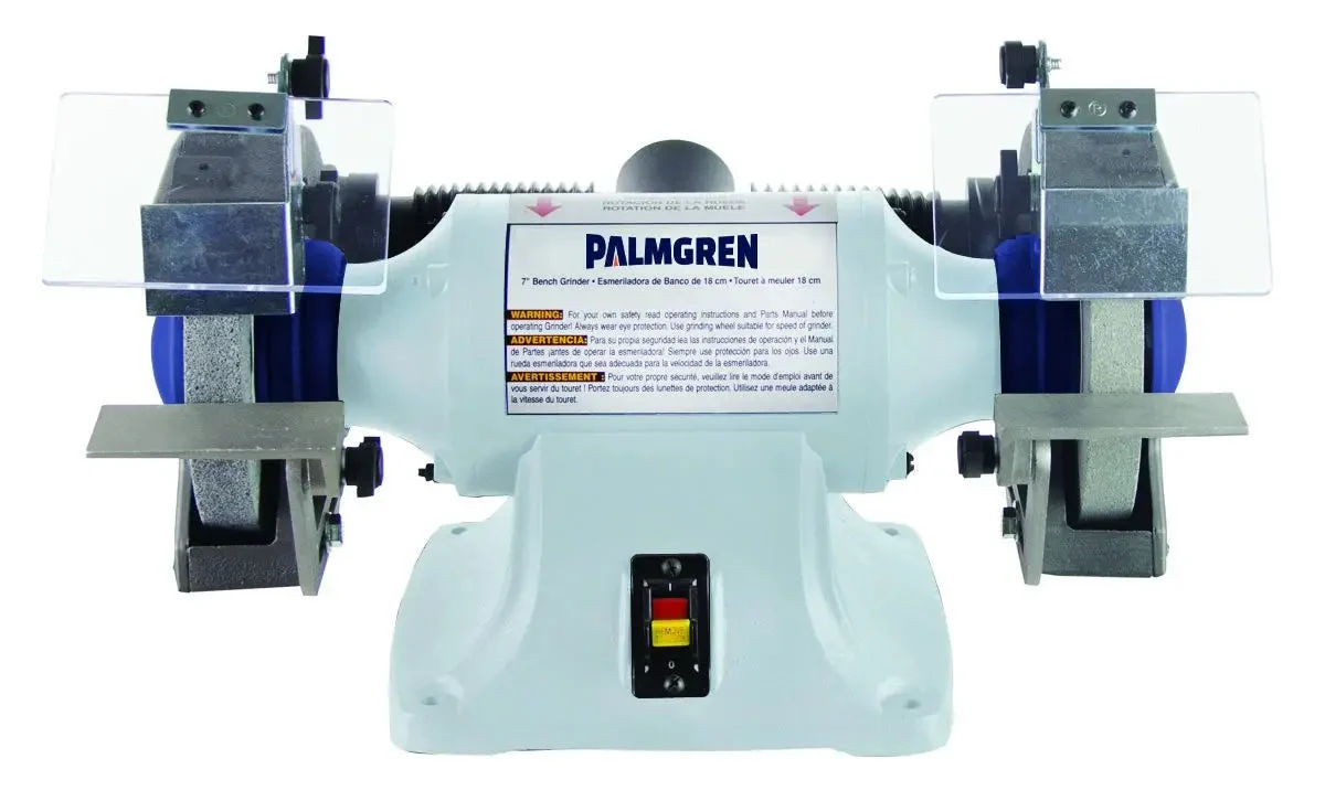 7" Bench Grinder W/Dust Collection