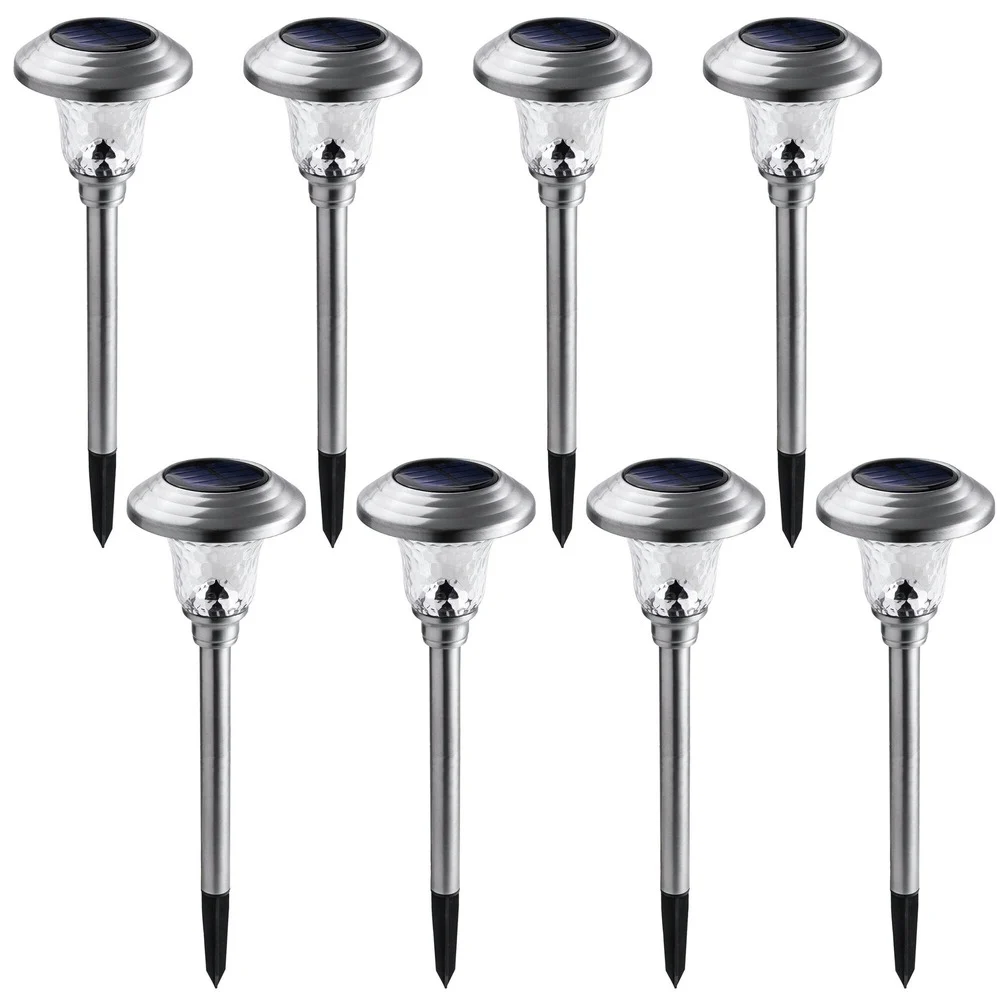 Black & Decker (8/Pack) Outdoor Solar-Powered Path Light