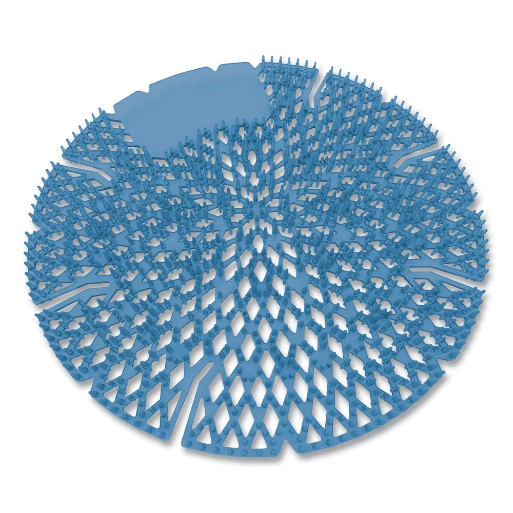 Big D Industries Diamond 3D Urinal Screen - Mountain Air Scent/Blue (6/Carton)