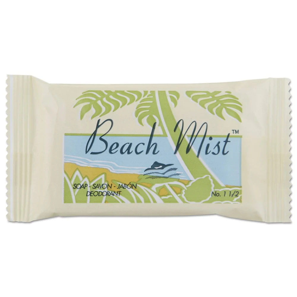 Beach Mist 1-1/2 lbs. Face and Body Bar Soap - Beach Mist (500/Carton)
