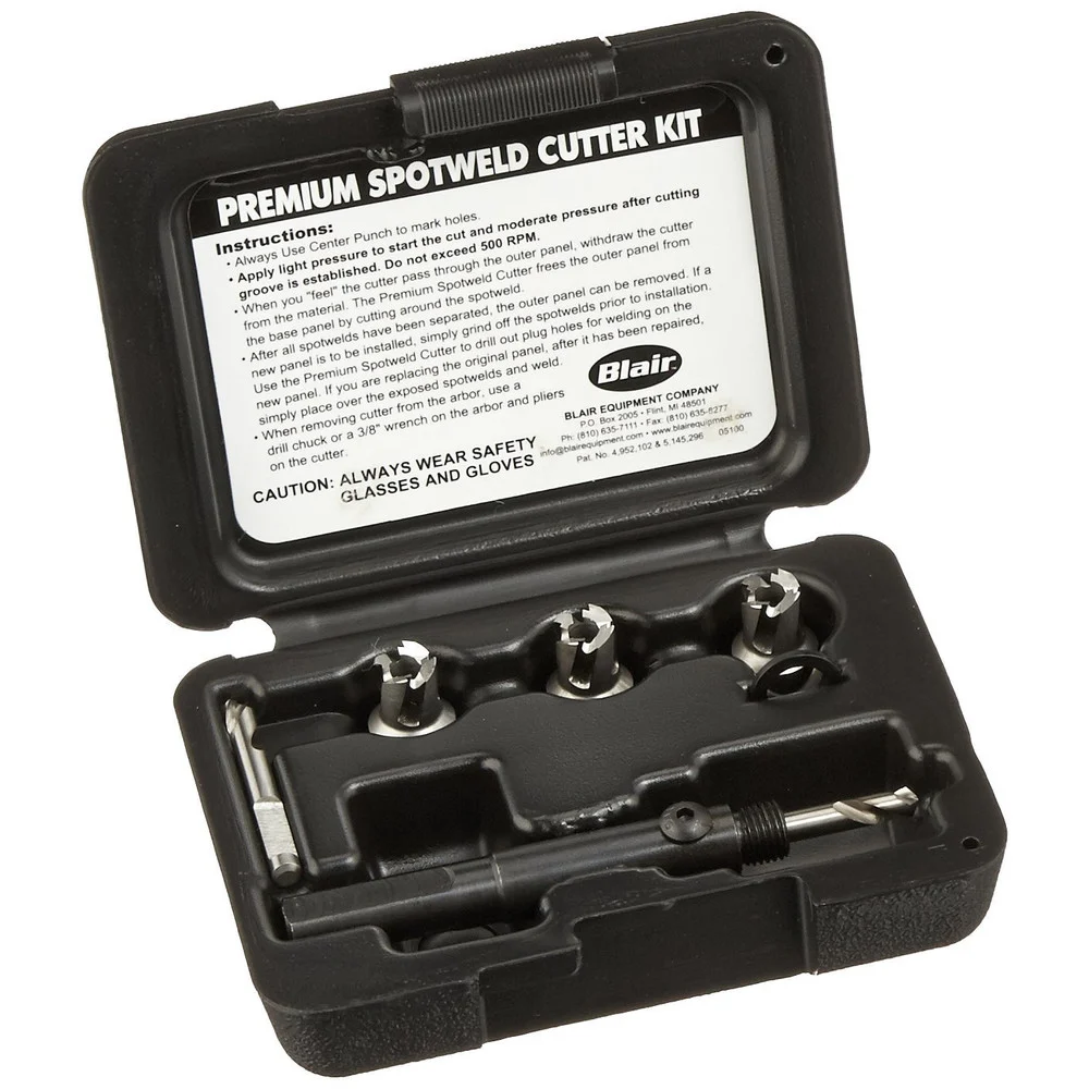 Blair Equipment 3/8 in. Premium Spotweld Cutter Kit with Skip-Proof Pilot