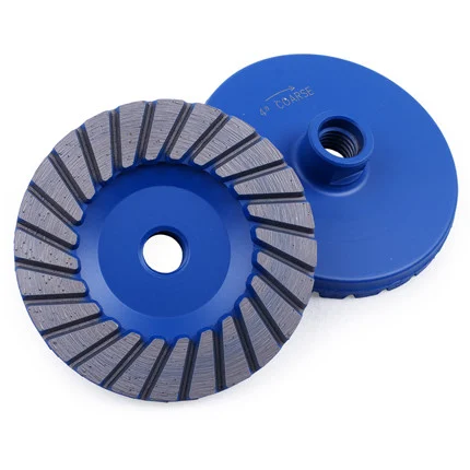 Diamond Vantage 7 x 5/8-11 inch Turbo Stone Cup Wheel, Coarse Grit