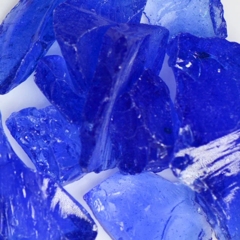 Blue Landscape Glass