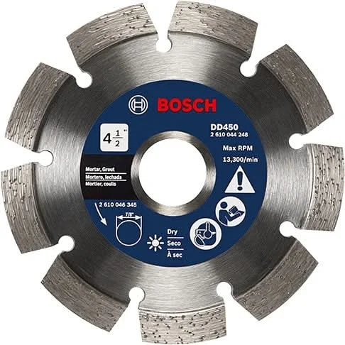 Bosch DD450 5-Inch Premium Segmented Tuckpointing Blade