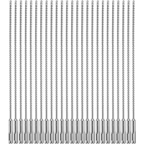 Bosch HCFC2014B25 25-Piece 3/16 In. x 10 In. x 12 In. SDS-plus Bulldog Xtreme Carbide Rotary Hammer Drill Bits