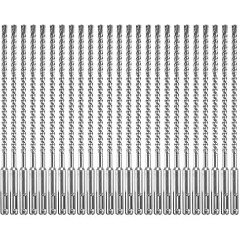 Bosch HCFC2042B25 25-Piece 1/4 In. x 6 In. x 8-1/2 In. SDS-plus Bulldog Xtreme Carbide Rotary Hammer Drill Bits