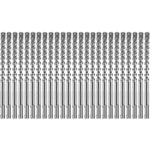 Bosch HCFC2061B25 25-Piece 3/8 In. x 4 In. x 6 In. SDS-plus Bulldog Xtreme Carbide Rotary Hammer Drill Bits
