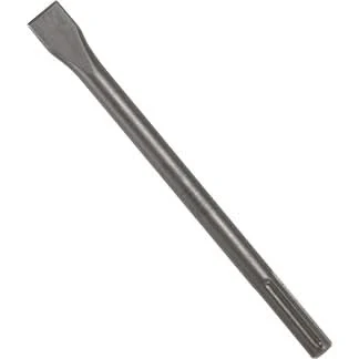 Bosch HS1811 1 In. x 12 In. Flat Chisel Tool Round Hex/Spline Hammer Steel