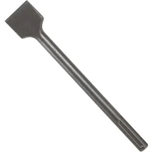 Bosch HS1815 2 In. x 12 In. Scraping Chisel Tool Round Hex/Spline Hammer Steel