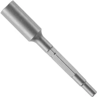 Bosch HS1824 5/8 In. and 3/4 In. Ground Rod Driver Tool Round Hex/Spline Hammer Steel