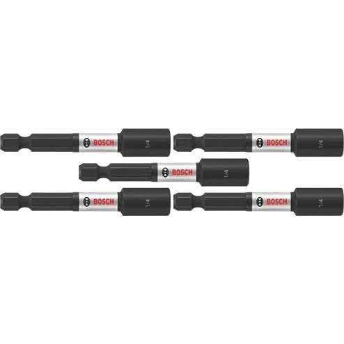 Bosch ITNS142B 5-Piece Impact Tough 2-9/16 In x 1/4 In. Nutsetters