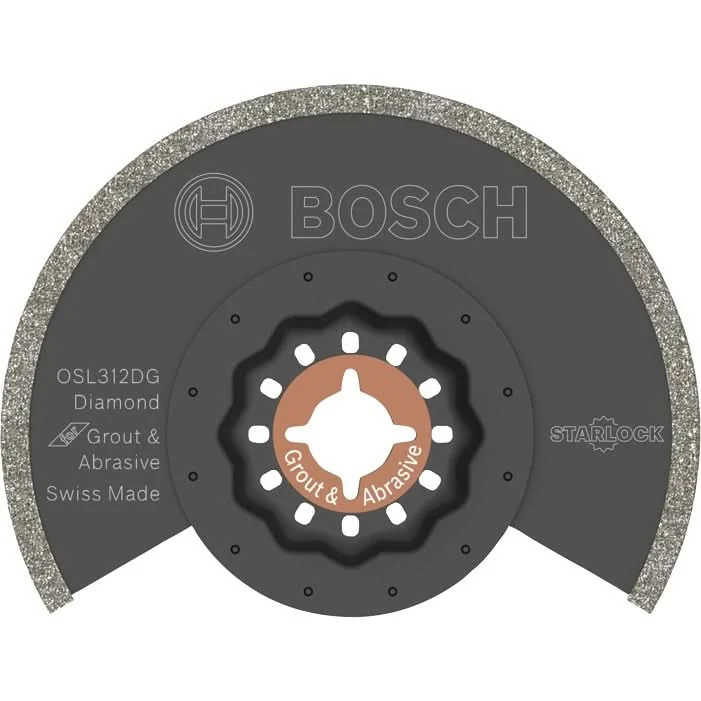Bosch OSL312DG 3-1/2 In. Starlock Diamond Grit Grout Blade