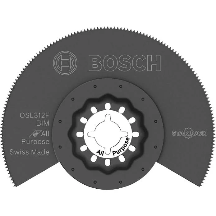 Bosch OSL312F 3-1/2 In. Starlock Bi-Metal Flush Cut Blade