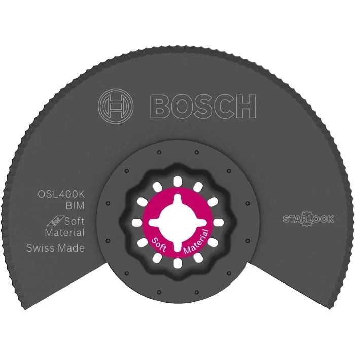 Bosch OSL400K 4 In. Starlock Bi-Metal Serrated Knife Segmented Blade