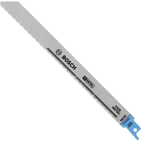 Bosch RM924 5-Piece 9 In. 24 TPI Metal Reciprocating Saw Blade