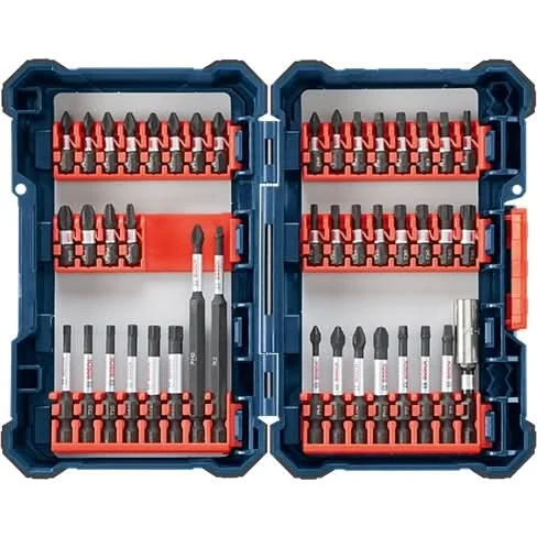 Bosch SDMS44 44-Piece Impact Tough Screwdriving Custom Case System Set