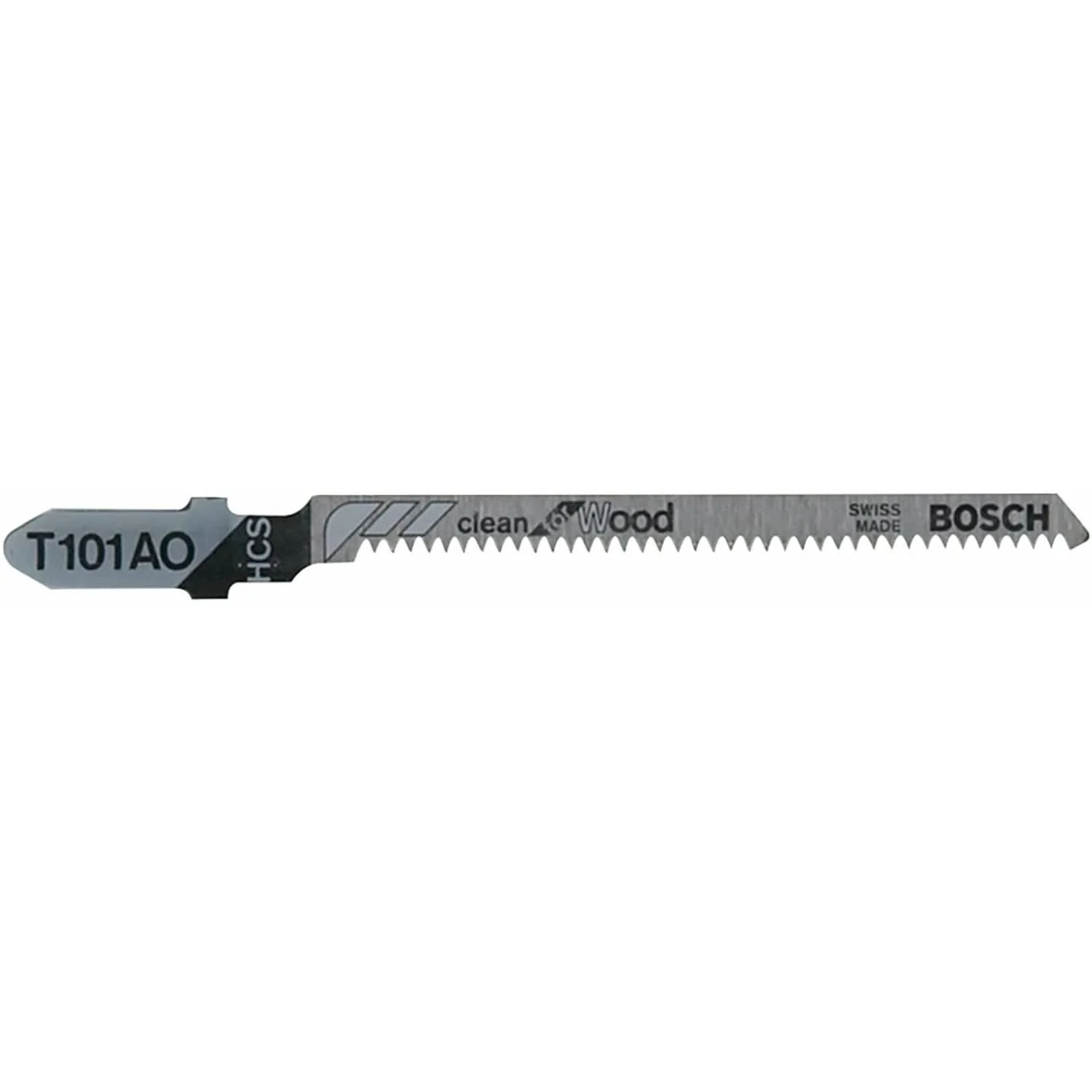 Bosch T101AO3 3-Piece 3-1/4" 20 TPI Clean for Wood T-Shank Jigsaw Blades