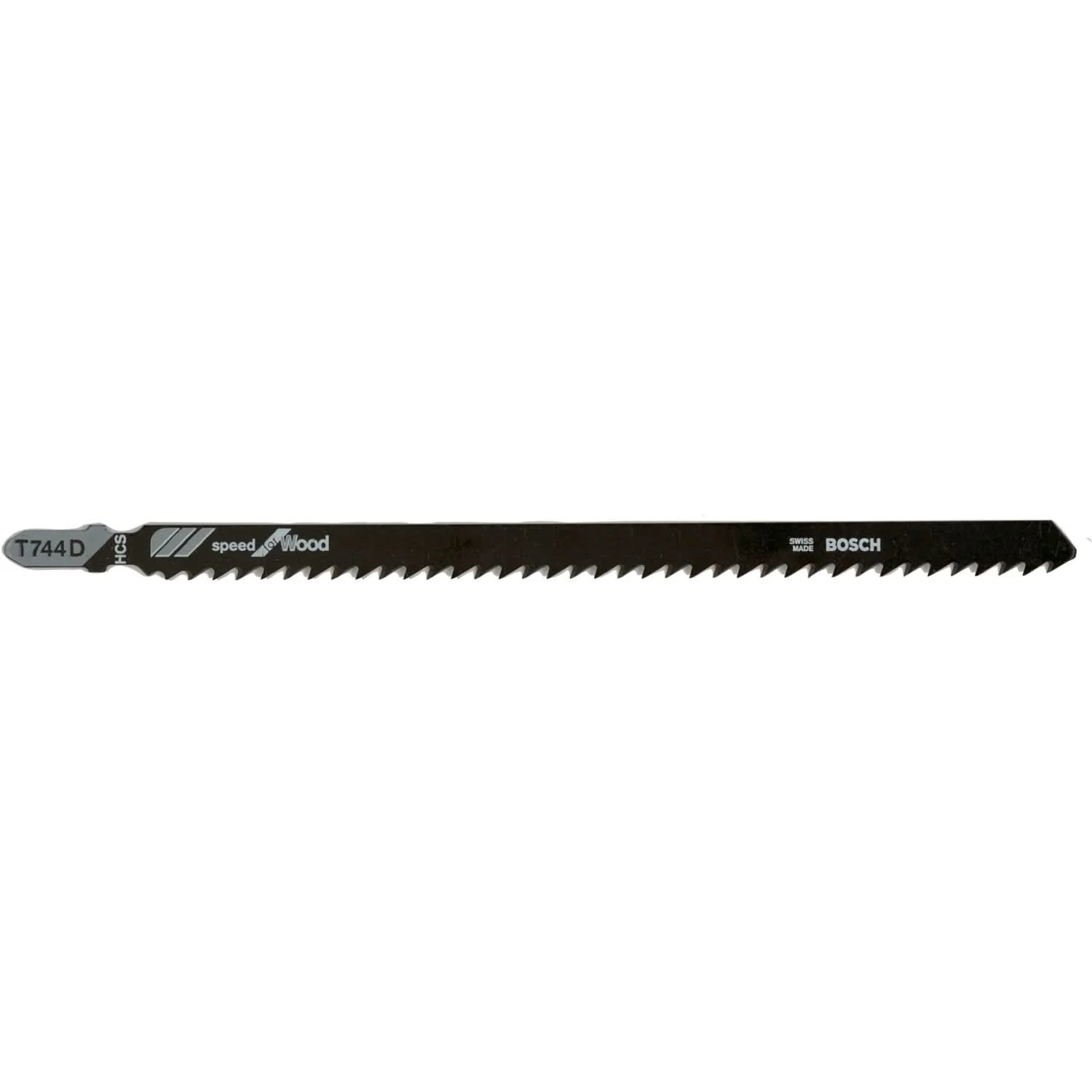 Bosch T744D3 3-Piece 6 In. 7 TPI Speed for Wood T-Shank Jig Saw Blades