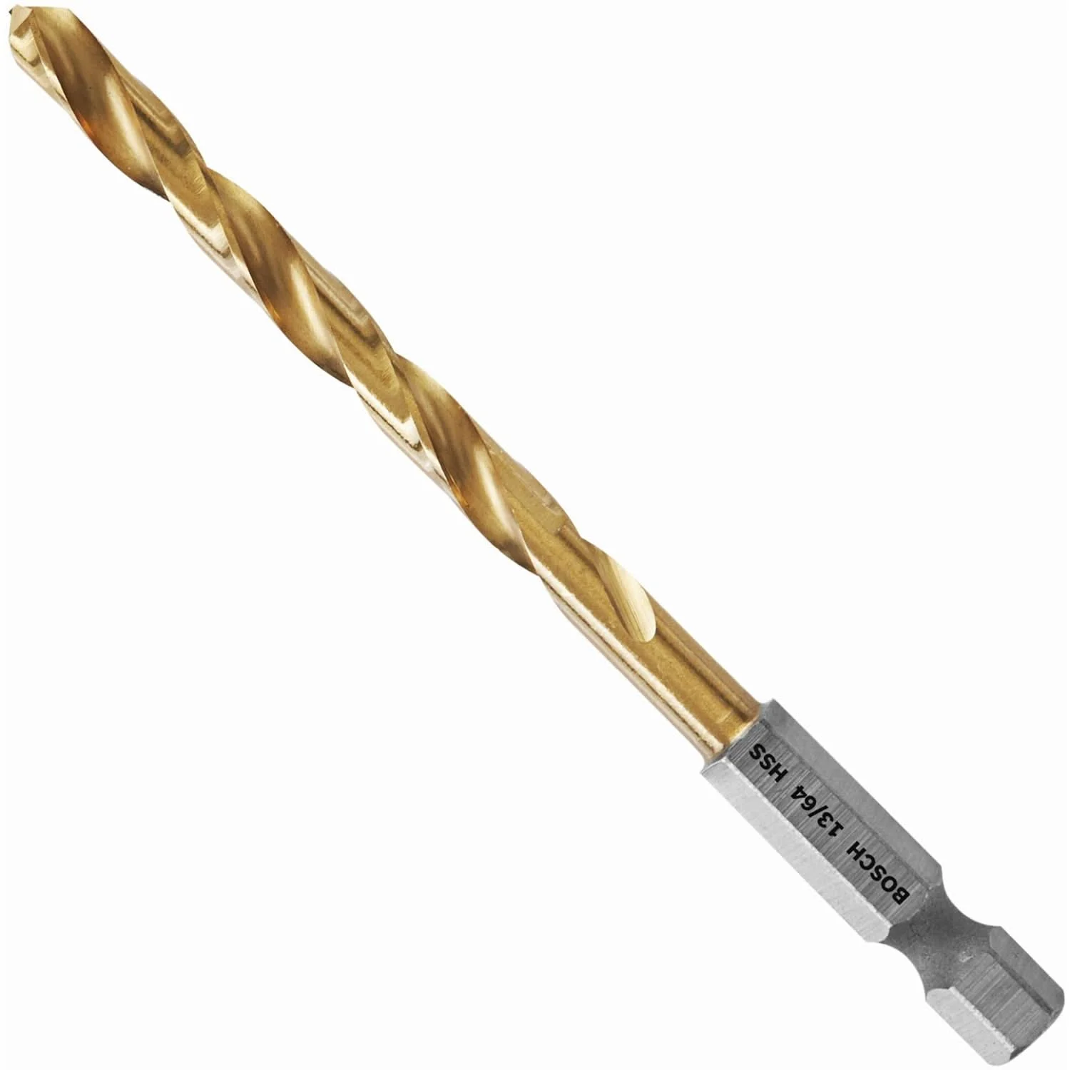 Bosch TI2141 7/32 In. x 3-3/4 In. Titanium Coated Drill Bit