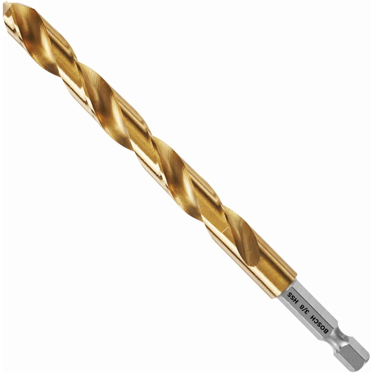 Bosch TI4151IM 6-Piece 3/8 In. Impact Tough Titanium Drill Bits