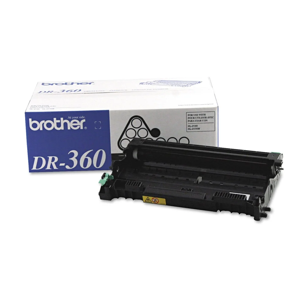 Brother 12,000 Page-Yield Drum Unit - Black