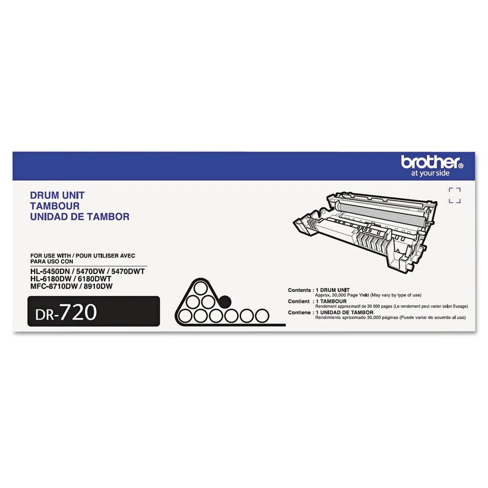 Brother 30,000 Page-Yield Drum Unit - Black
