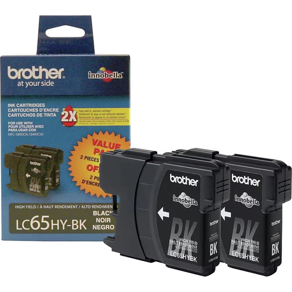 Brother Innobella 900 Page-Yield High-Yield Ink - Black (2/Pack)