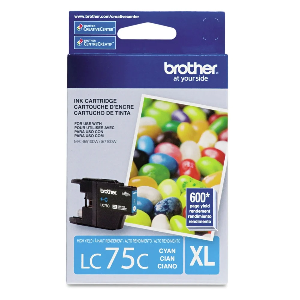 Brother Innobella 600 Page-Yield High-Yield Ink - Cyan