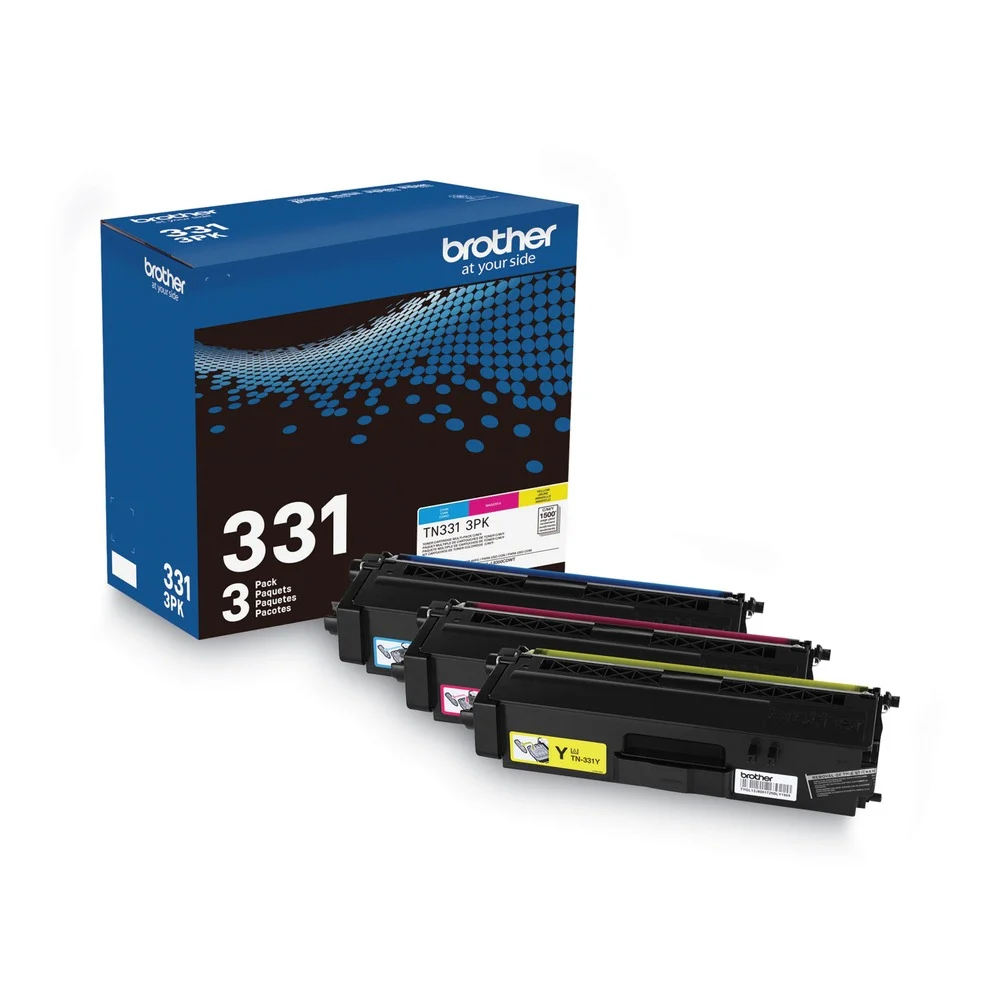 Brother 1,500 Page-Yield Toner - Cyan/Magenta/Yellow (3/Pack)