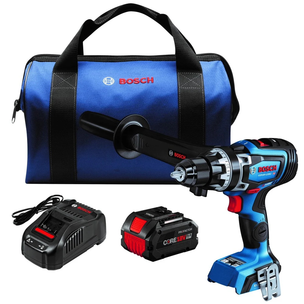 Factory Reconditioned Bosch 18V PROFACTOR Brushless Lithium-Ion 1/2 in. Cordless Connected-Ready Drill Driver Kit (8 Ah)