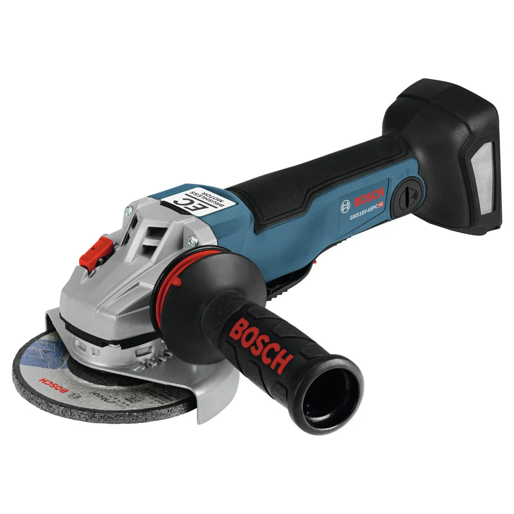 Factory Reconditioned Bosch 18V EC/4-1/2 in. Brushless Connected-Ready Angle Grinder with Paddle Switch (Tool Only)