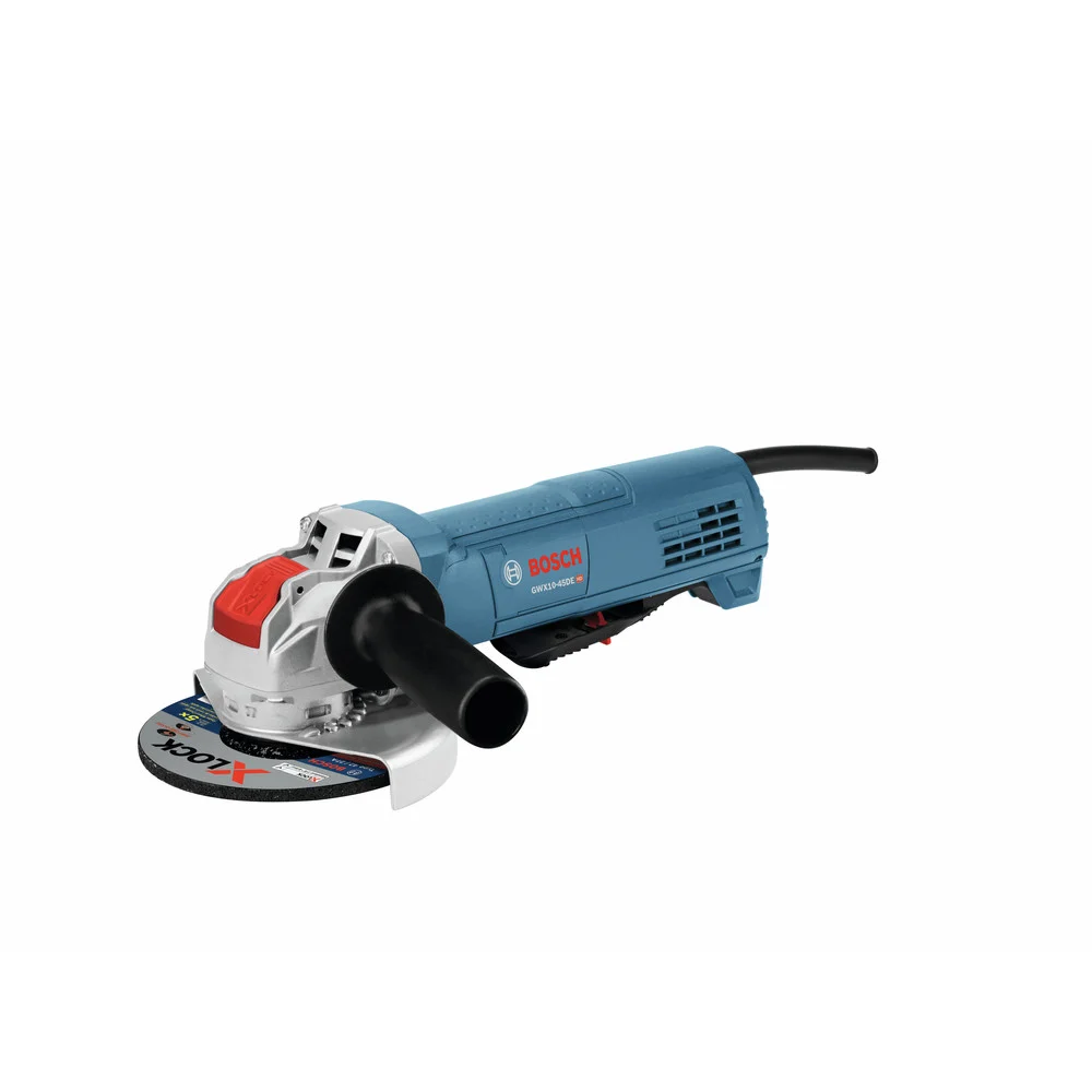 Factory Reconditioned Bosch 120V 10 Amp X-LOCK Ergonomic 4-1/2 in. Corded Angle Grinder