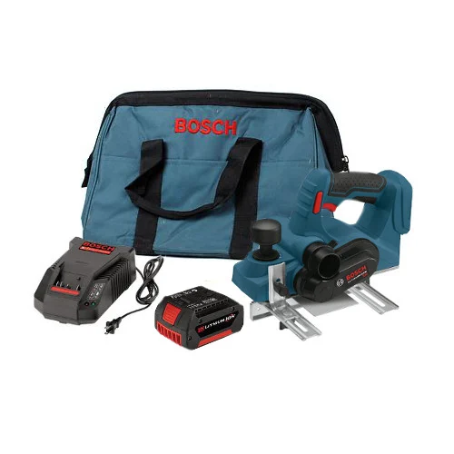 Factory Reconditioned Bosch 18V Lithium-Ion 3-1/4 in. Cordless Planer Kit (3 Ah)