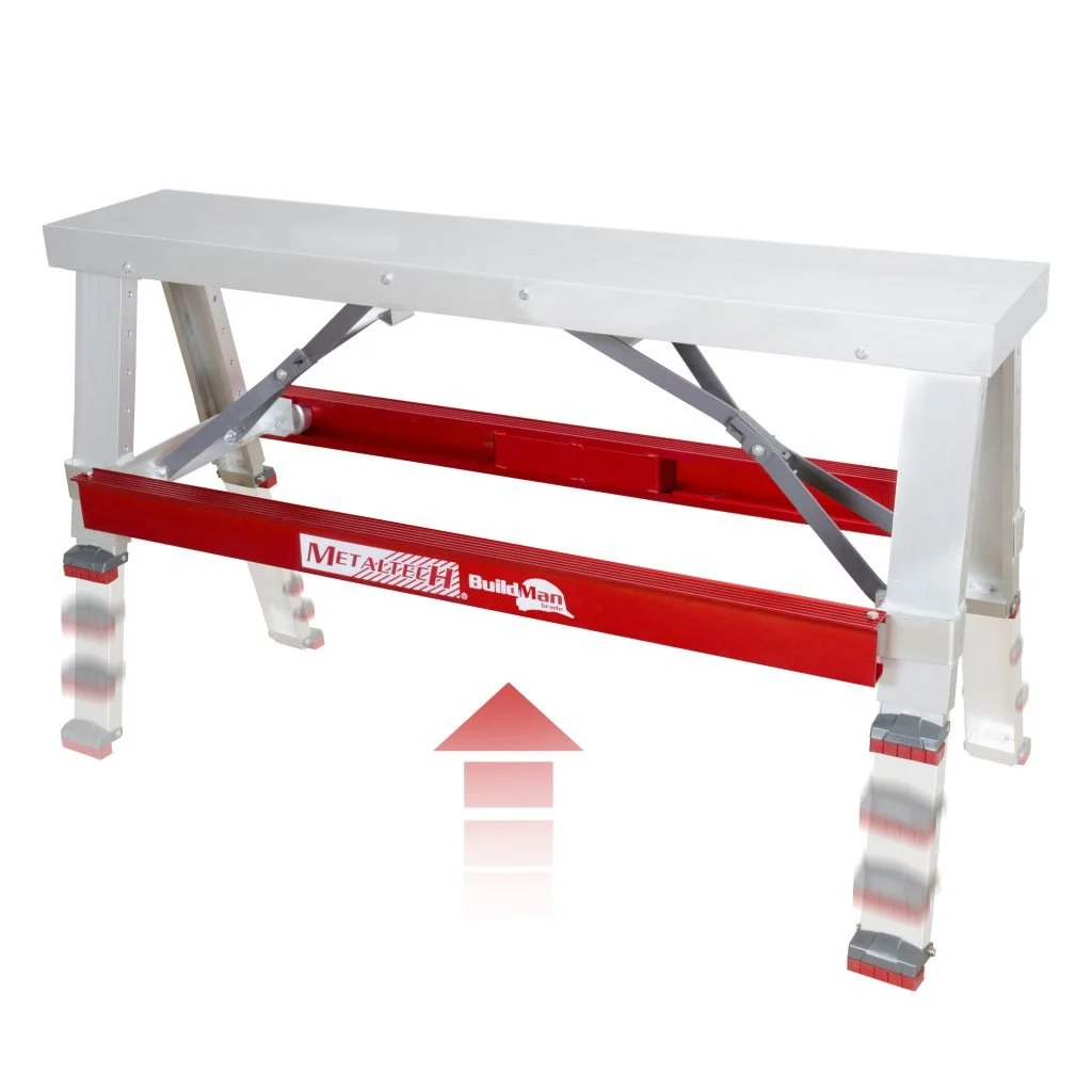 Buildman™ 18”–30” Drywall Bench