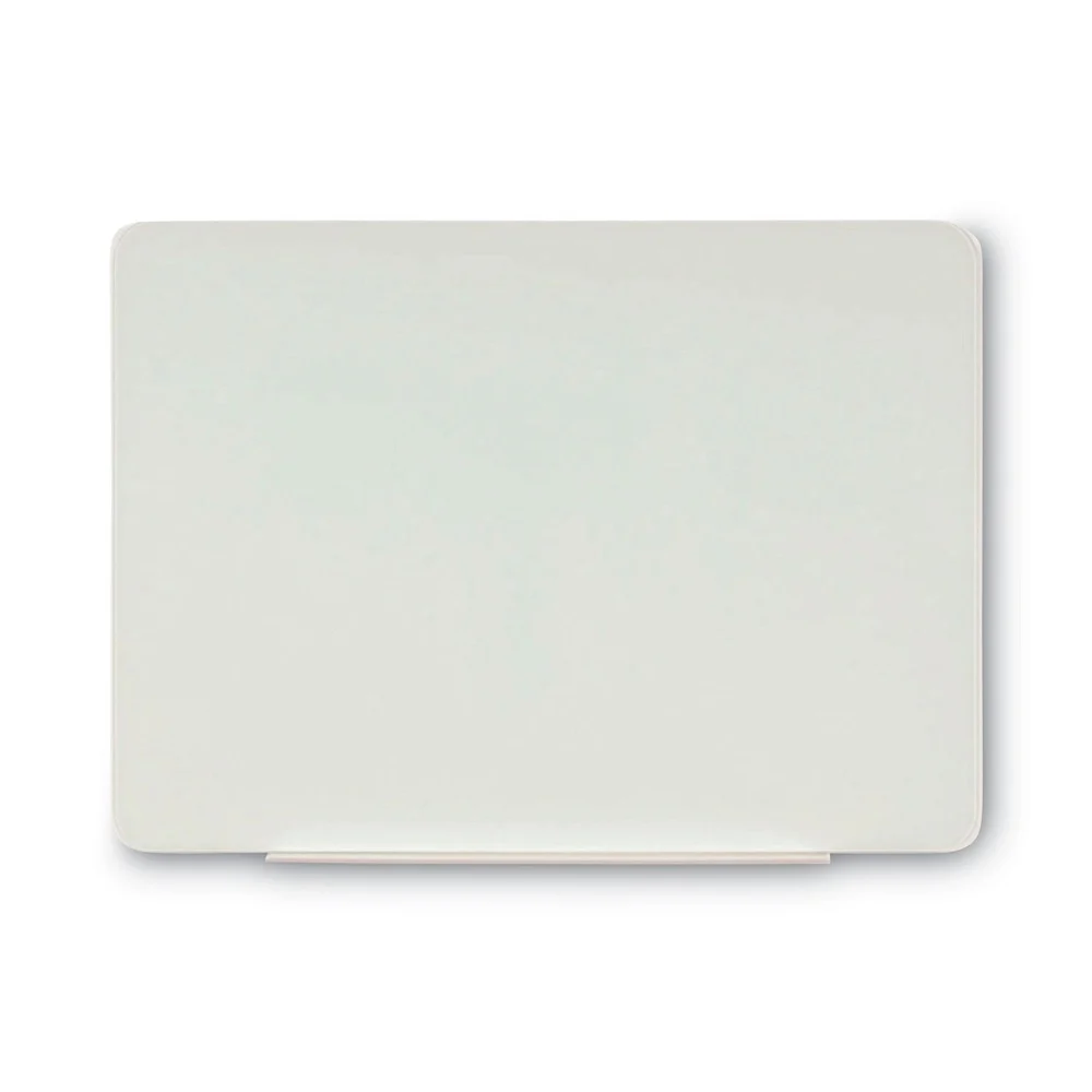 MasterVision Lago 48 in. x 36 in. Magnetic Glass Dry Erase Board - Opaque White