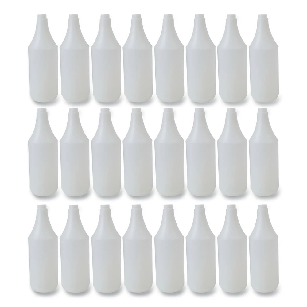 Boardwalk 32 oz. Embossed Spray Bottle - Clear (24/Carton)