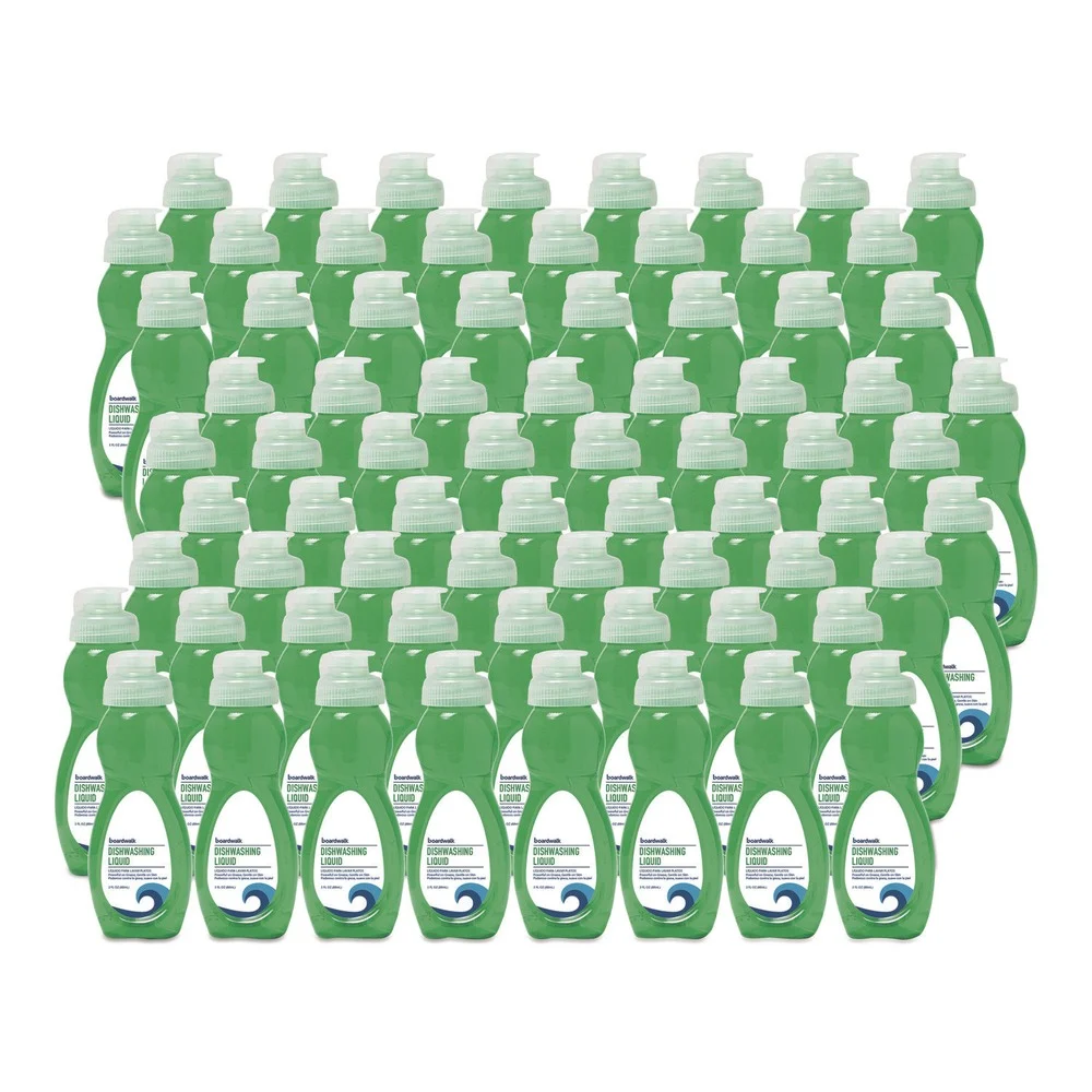 Boardwalk 3 oz Manual Dish Soap - Fresh Scent (72/Carton)