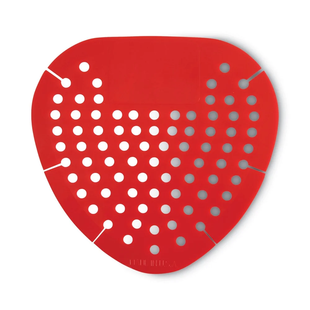 Boardwalk Cherry Fragrance Urinal Screen - Red (1 Dozen)