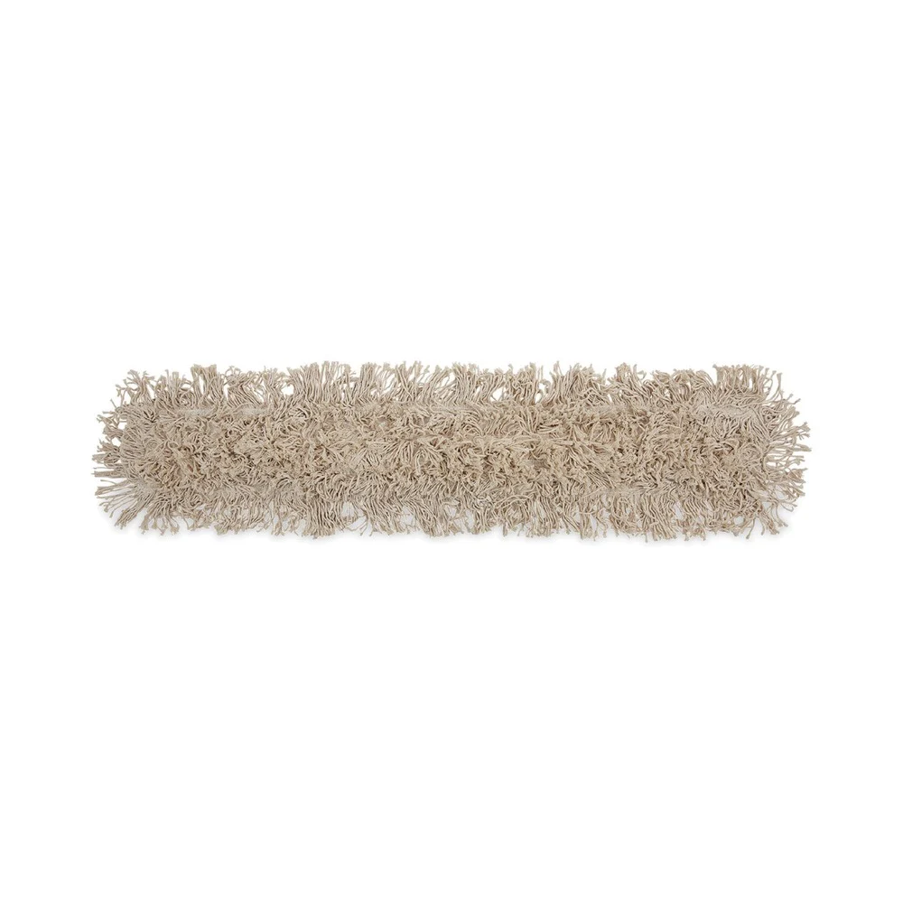 Boardwalk 36 in. x 3 in. Cotton Dust Mop Head - White
