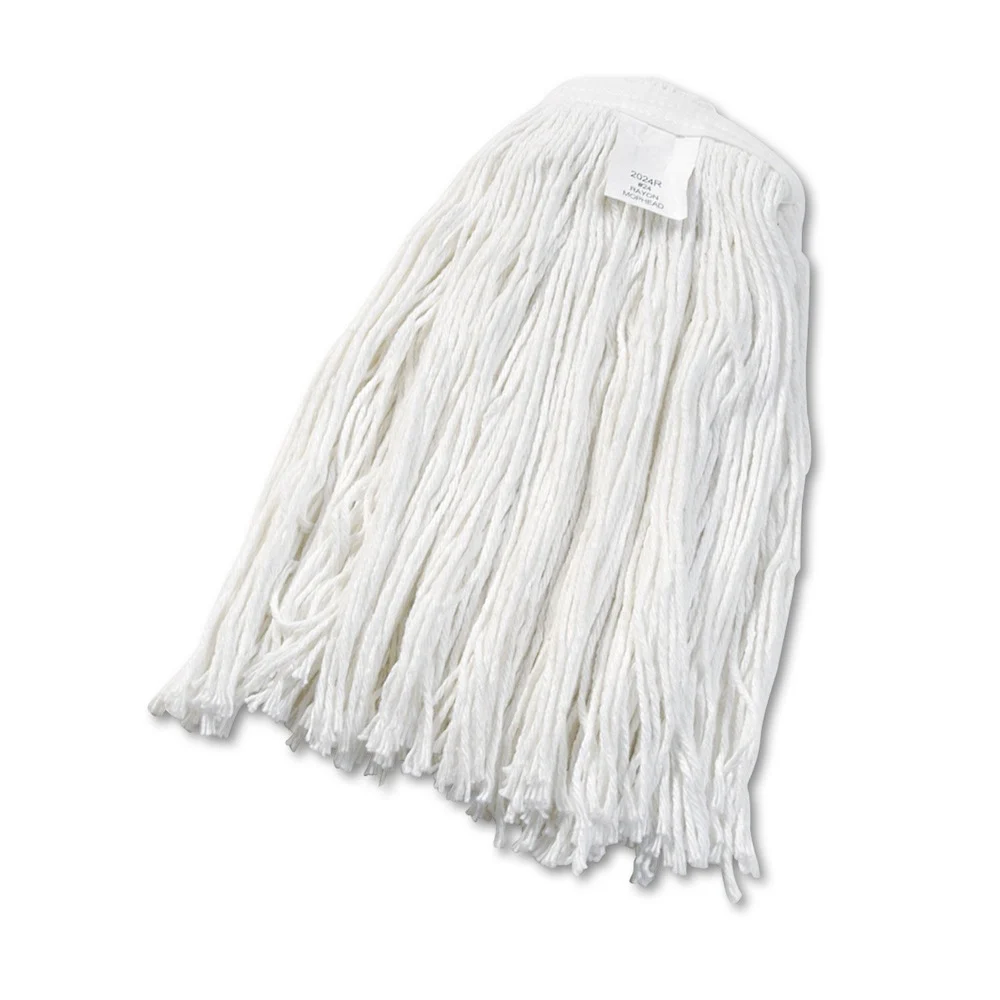 Boardwalk #24 Cut-End Rayon Wet Mop Head - White