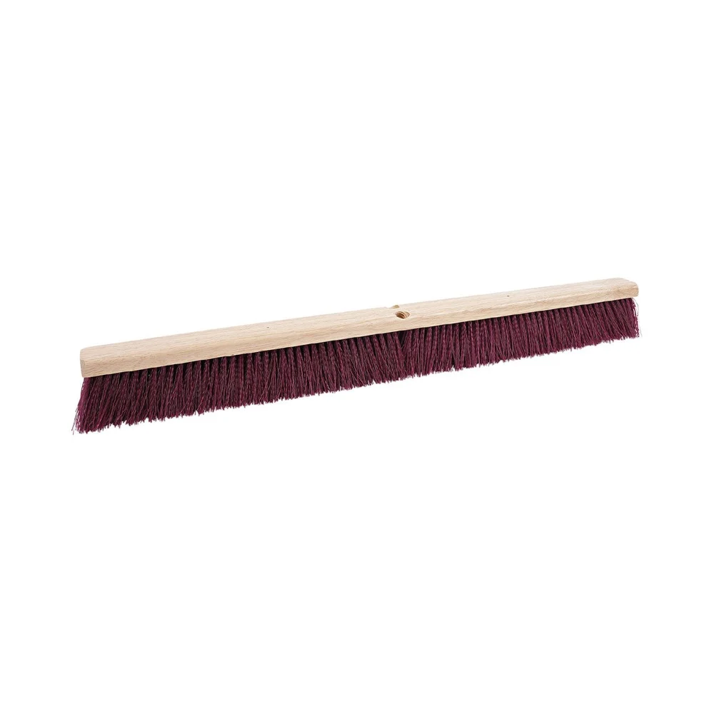 Boardwalk BWK20336 3.25 in. Maroon Stiff Polypropylene Bristles 36 in. Brush Floor Brush Head