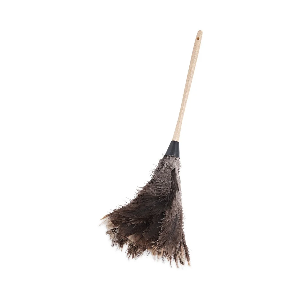 Boardwalk 13 in. Wood Handle Professional Ostrich Feather Duster