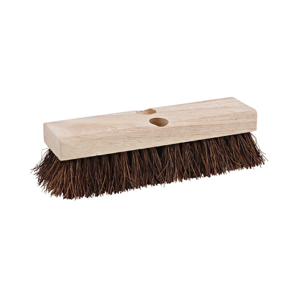 Boardwalk 10 in. Brush 2 in. Brown Palmyra Bristles Deck Brush Head