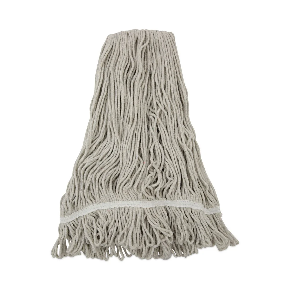 Boardwalk No. 32 Loop Web/Tailband Value Standard Cotton Mop Head - White (12/Carton)