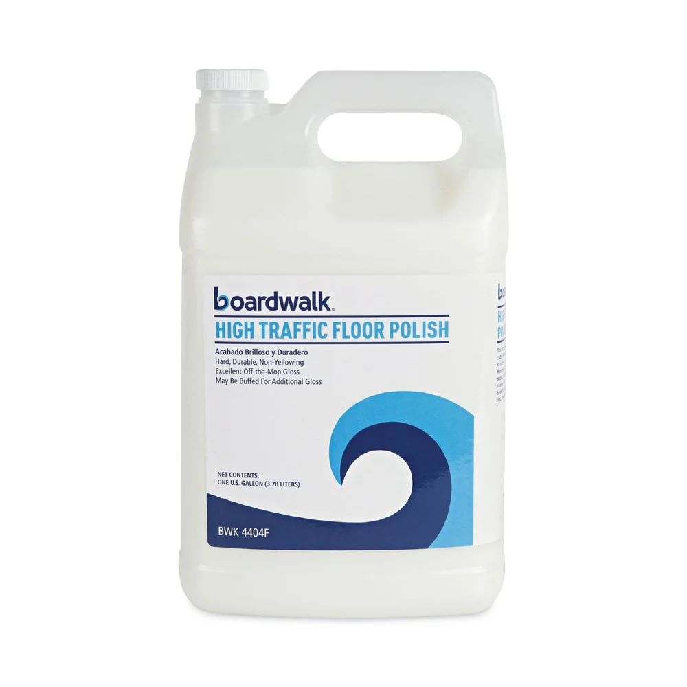 Boardwalk 1 Gallon High Traffic Floor Polish (4/Carton)