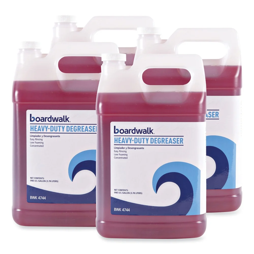Boardwalk 4/Carton 1 Gallon Bottle Heavy-Duty Degreaser