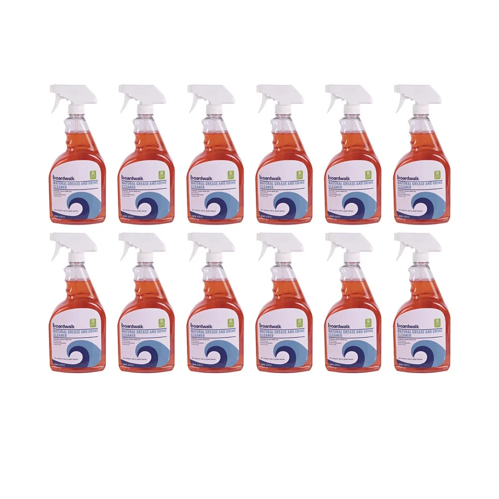 Boardwalk 32 oz. Natural Grease and Grime Cleaner Spray Bottle (12/Carton)