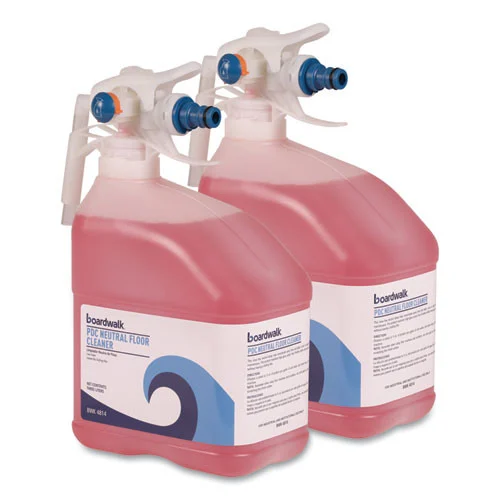 Boardwalk 3 L Bottle PDC Neutral Floor Cleaner - Tangy Fruit Scent (2/Carton)