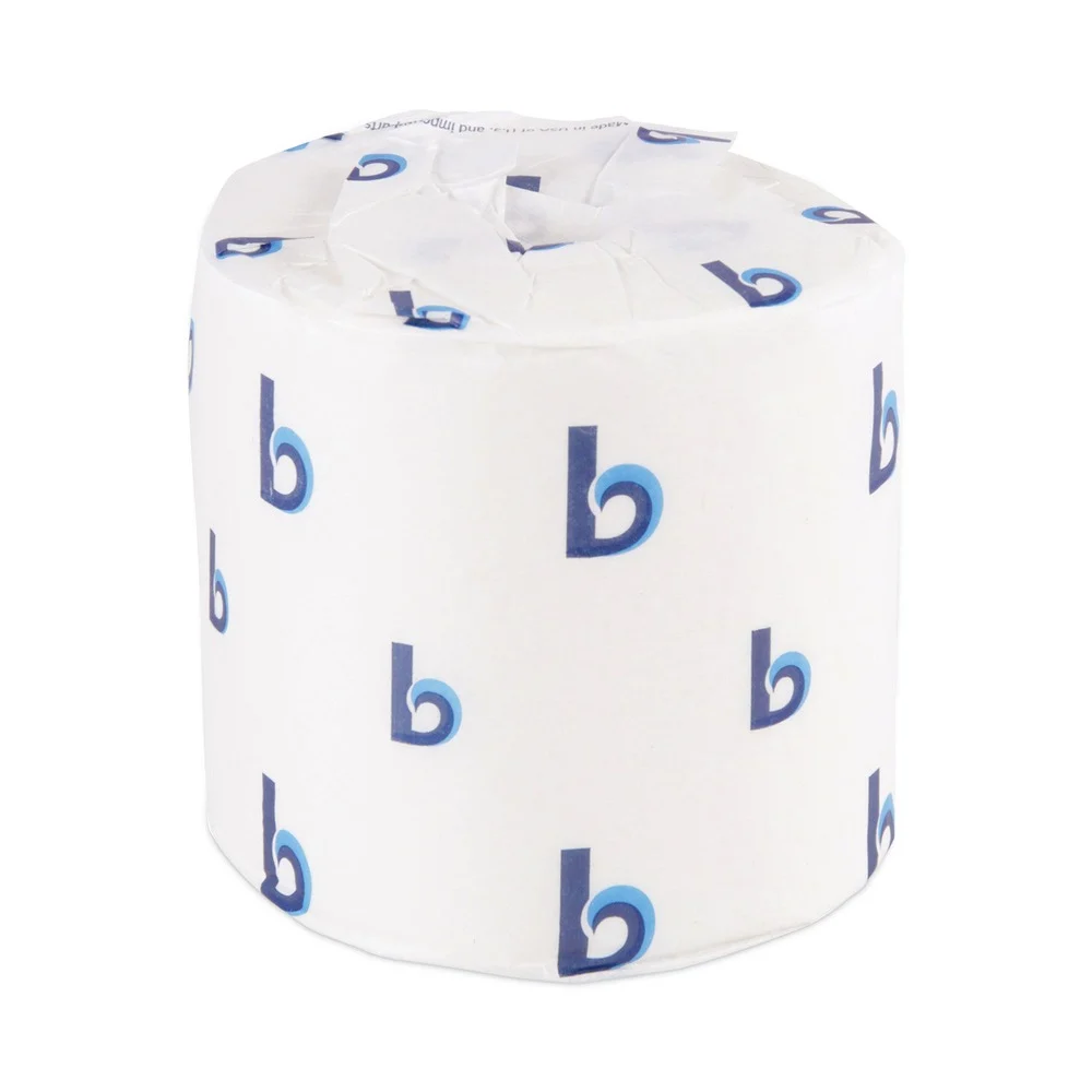 Boardwalk 1-Ply Septic Safe Toilet Tissue - White (96/Carton)